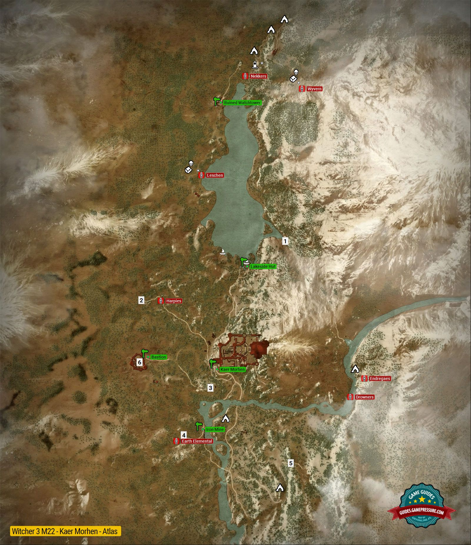 Witcher 3 M22 - Kaer Morhen - Atlas Witcher 3 M22 - Kaer Morhen - Atlas