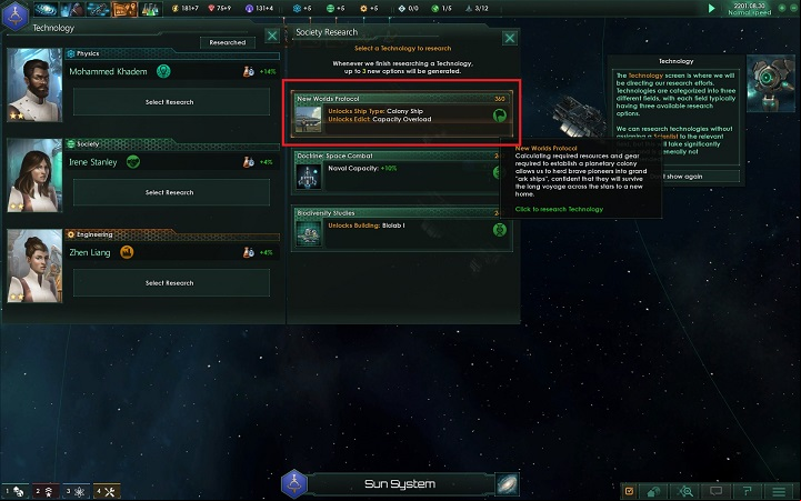 After you click the correct button, another will pop up - How to set foundations for the empire in Stellaris? - A good start in Stellaris - Stellaris Guide