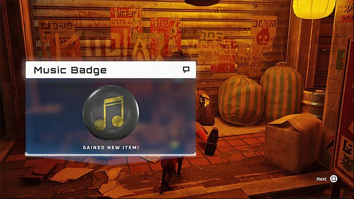 Stage: The Slums - Stray: Badges - list of all - Secrets and Collectibles - Stray Guide, Walkthrough