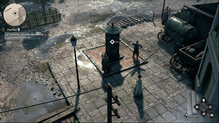 Photograph location: This one is found in southern end of Mirow district, near the carriage - The Thaumaturge: All Stereoscopic Photographs map - Secrets and Collectibles - The Thaumaturge Guide