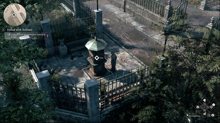 Photograph location: This collectible is in the northern part of Praga district, in the vicinity of Orthodox Church - The Thaumaturge: All Stereoscopic Photographs map - Secrets and Collectibles - The Thaumaturge Guide