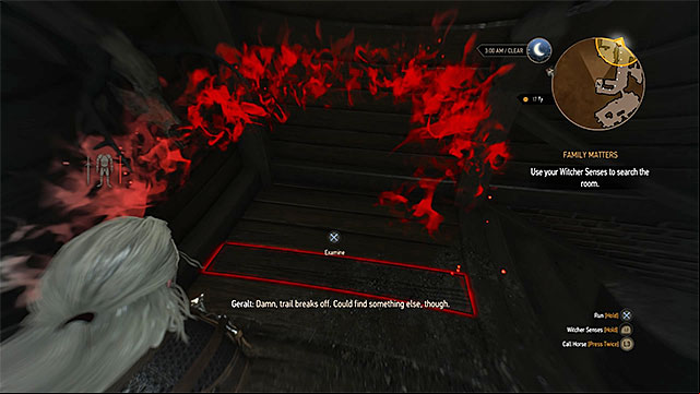 The desk hiding the talisman - The Witcher 3 Wild Hunt: Family Matters - walkthrough - Crows Perch - The Witcher 3 Wild Hunt Guide