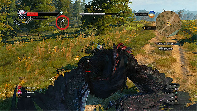 Some monsters can poison or weaken Geralt in many ways - try to avoid most of their attacks - The Witcher 3 Wild Hunt: Set of tips to combat - Combat - The Witcher 3 Wild Hunt Guide