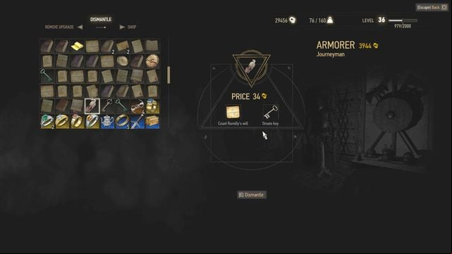 If during the Open Sesame - A Dark Legacy - Treasure hunts - The Witcher 3 Wild Hunt Guide
