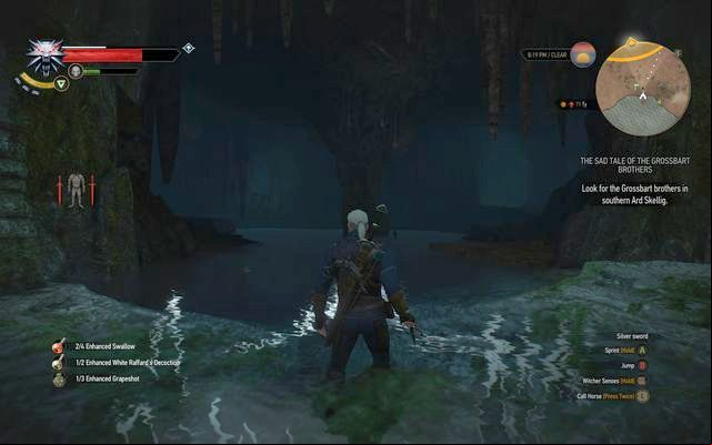Entrance to the cave in which the brothers are hiding - The Witcher 3 Wild Hunt: Side quests in Kaer Trolde - list, walkthrough - Kaer Trolde - The Witcher 3 Wild Hunt Guide