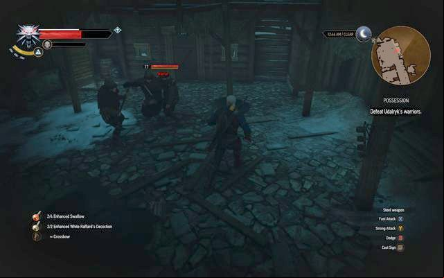 Fight Udalryks warriors - The Witcher 3 Wild Hunt: Side quests in Kaer Trolde - list, walkthrough - Kaer Trolde - The Witcher 3 Wild Hunt Guide