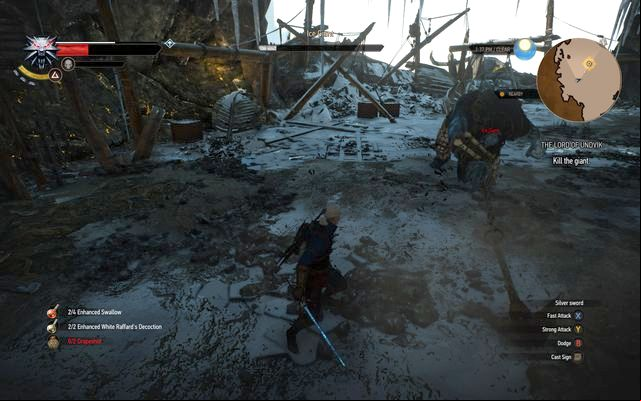 The ice giant - defeat him with your companions - The Witcher 3 Wild Hunt: Side quests in Kaer Trolde - list, walkthrough - Kaer Trolde - The Witcher 3 Wild Hunt Guide