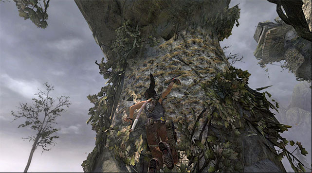 Scramble up the rocks and leap over the buoy - Cairn Raider | Collectibles: Shipwreck Beach - Collectibles: Shipwreck Beach - Tomb Raider Game Guide