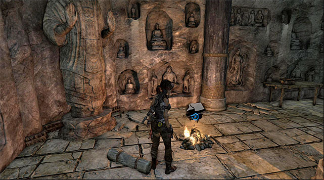 CAMPSITE 1/2 - SACRED HALL - Campsites | Collectibles: Chasm Shrine - Collectibles: Chasm Shrine - Tomb Raider Game Guide