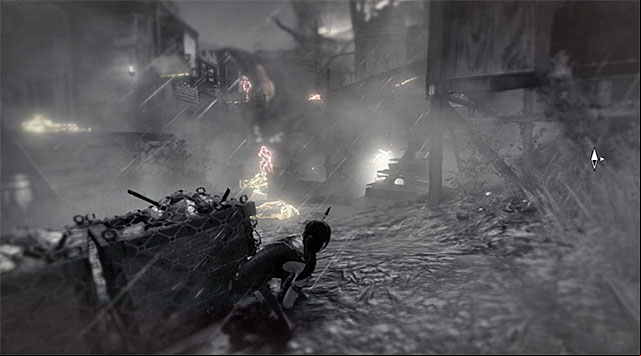 Move forward - Regroup with Sam | 17: Into the Fire Walkthrough - 17: Into the Fire | Walkthrough - Tomb Raider Game Guide