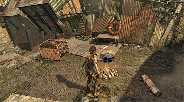 CAMPSITE 1/6 - HELICOPTER HILL - Campsites | Collectibles: Shantytown - Collectibles: Shantytown - Tomb Raider Game Guide