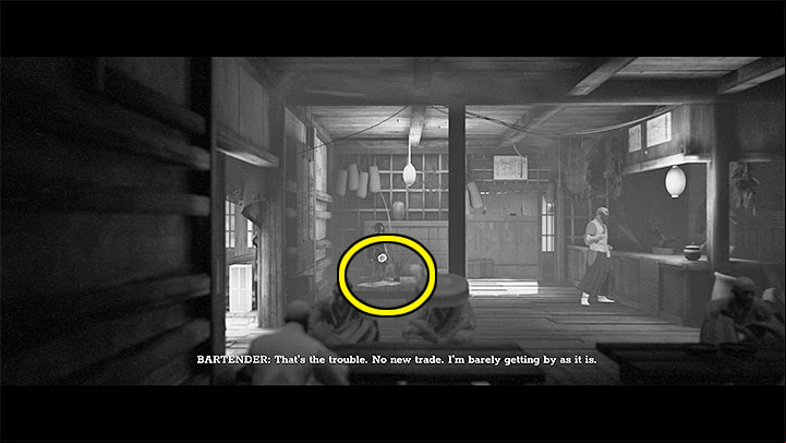Enter the building on the left - Trek to Yomi: Chapter 1 - walkthrough - Walkthrough - Trek to Yomi Guide
