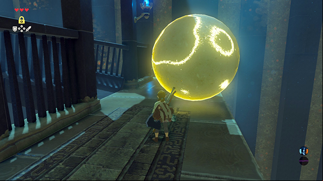 Use Stasis Rune to stop time with given objects - The Isolated Plateau | Zelda Breath of the Wild walkthrough - Main quests - The Legend of Zelda Breath of the Wild Guide